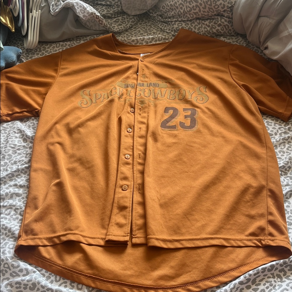 Sugar Land Space Cowboys Orange Jersey